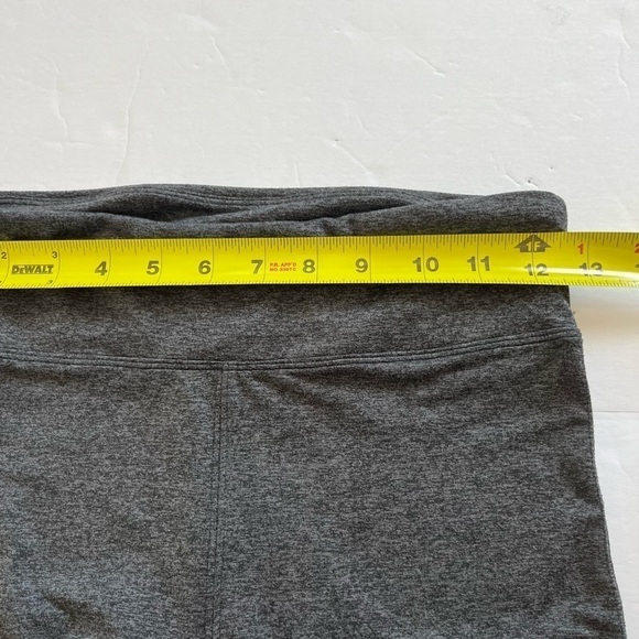 Free People FP Movement Halo Cut Out Leggings Size Small Charcoal Gray - Picture 6 of 10